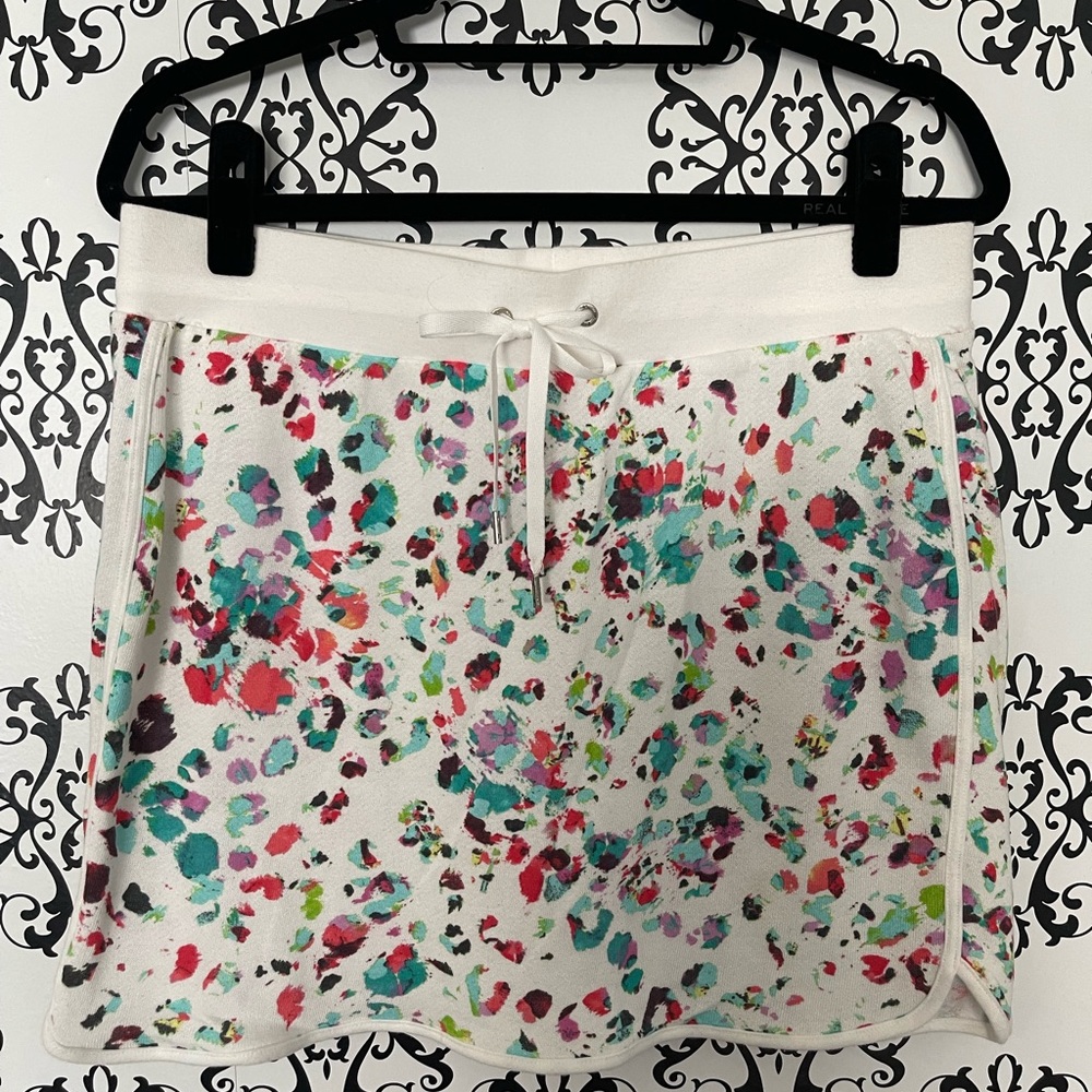 Multi-Color Printed Juicy Couture Lounge Skirt